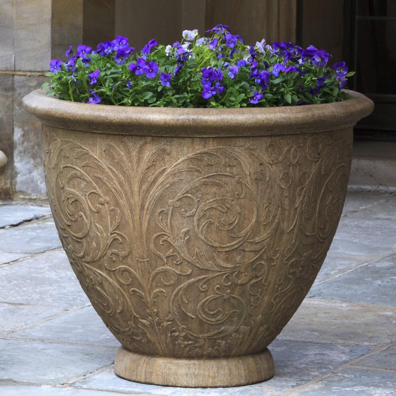 Large house plant pots